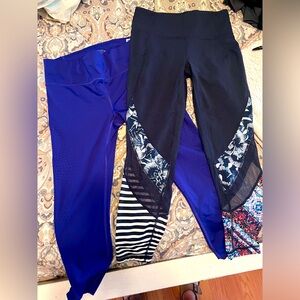 Two Pairs of Athleta Leggings